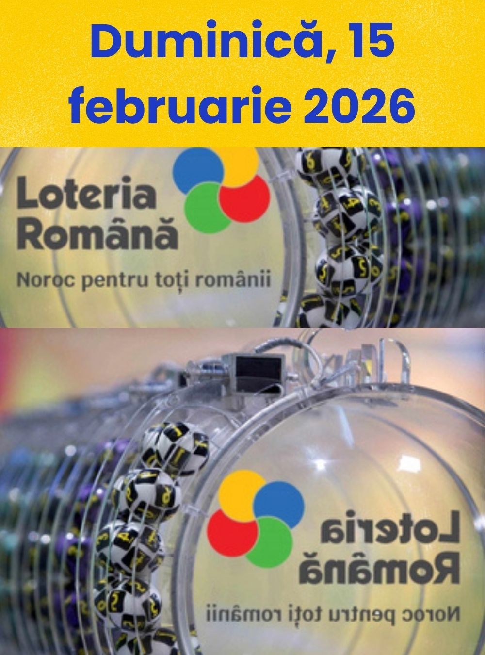 Extrageri la Loteria Română: Lista completă a numerelor norocoase de duminică seara