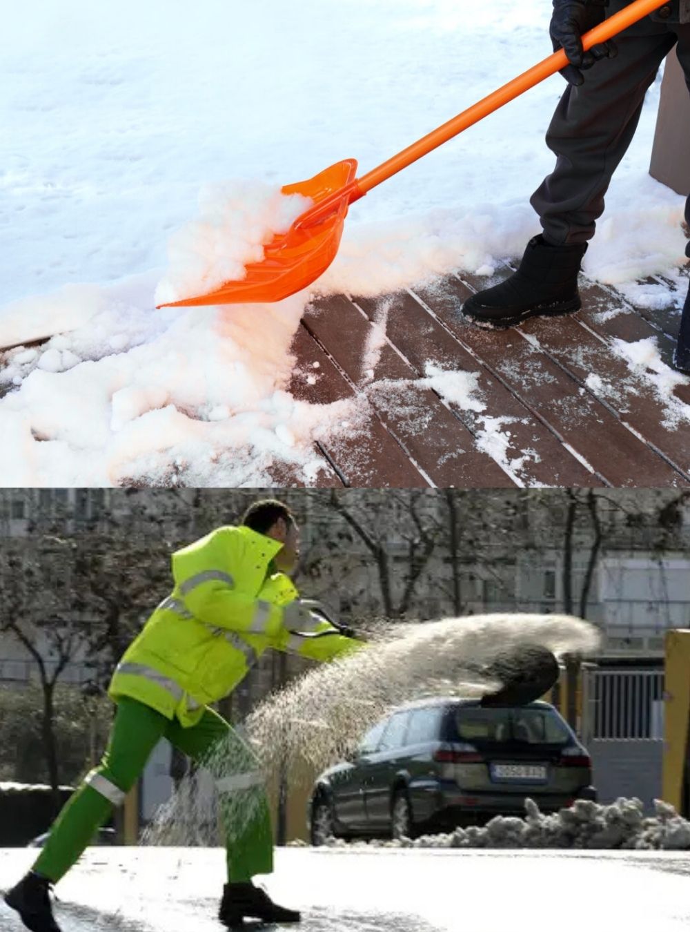 Anunț de la Primărie pentru Asociațiile de Proprietari. Regulă pe timpul zăpezii. Materialul antiderapant se oferă gratuit